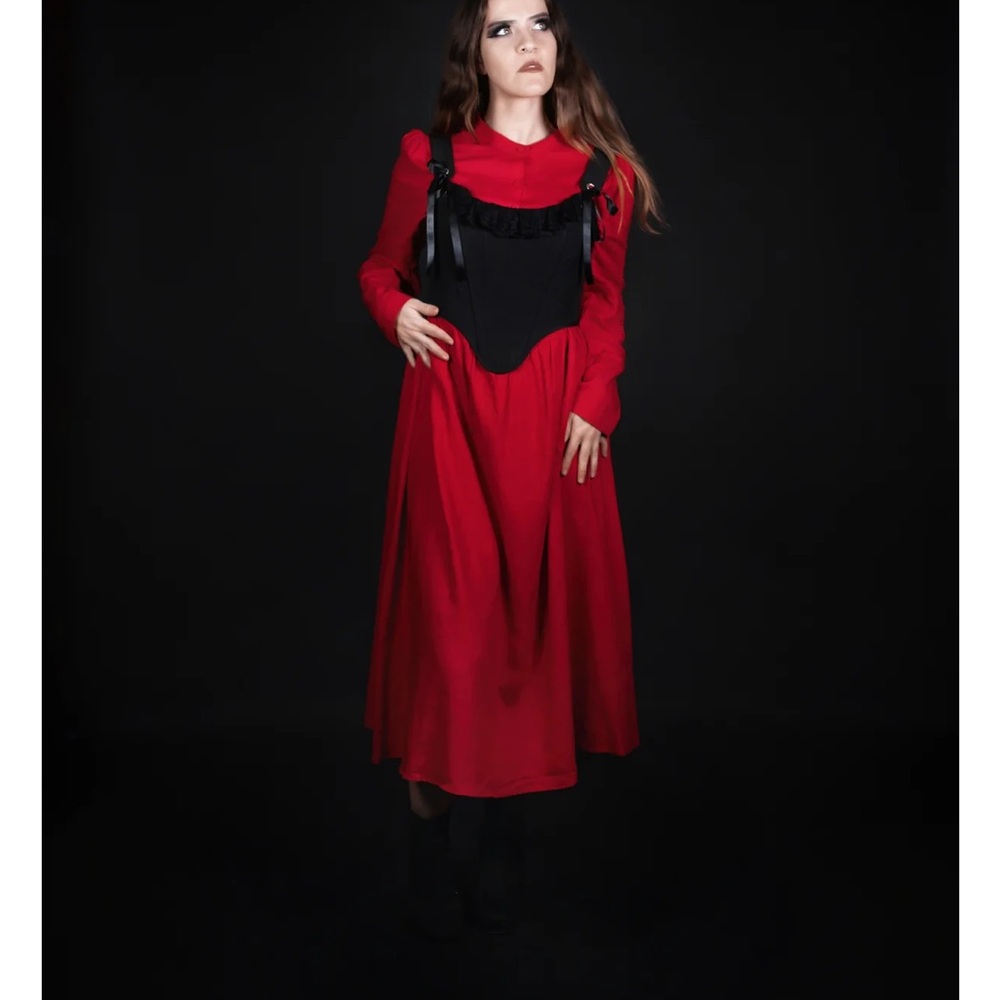 Lively Ghosts Thistlebloom Black Corset-NWT, XL - Picture 10 of 13